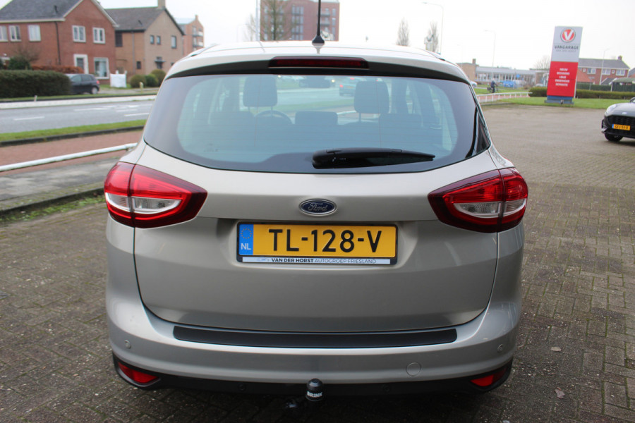 Ford C-MAX 1.0 Titanium , 125pk Climate control , Navigatie , Panoramadak , Trekhaak Bluetooth , Parkeersensoren achter , LED dagrijverlichting