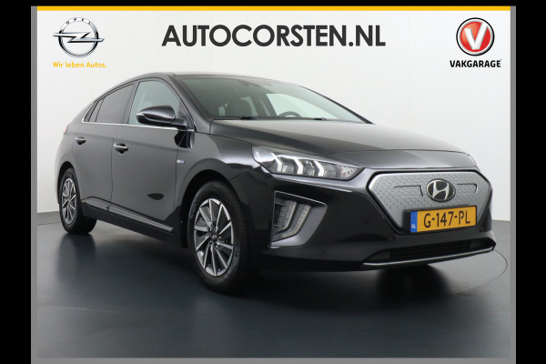 Hyundai IONIQ Premium EV 38kWh Apple Carplay Android Auto Ecc Cruise-Control Adaptief Led Infinity-luidsprekers Warmtepomp Leder Camera Pdc Na Verwarmde stoelen Bluetooth Keyless Lmv Connected I-Key Lane-Assist Verkeersbord-detectie