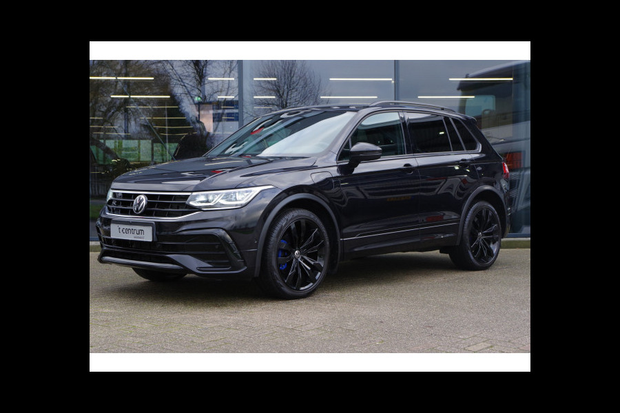 Volkswagen Tiguan 1.4 TSI eHybrid 245 PK R-Line BNS+ PHEV, Panoramadak, Leder, Black Pack, Elek. Trekhaak, Adap. Cruise Control