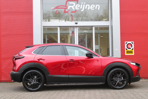 Mazda CX-30 2.0 e-SkyActiv-G M Hybrid 150PK AUTOMAAT NAGISA | ELEKTRISCH VERSTELBARE VOORSTOELEN | BESTUURDERSSTOEL MET GEHEUGENFUNCTIE | STOELVERWARMING | BOSE AUDIO SYSTEM | FULL LED KOPLAMPEN | HEAD UP DISPLAY GEKOPPELD AAN STOELGEHEUGEN | CLIMATE CONTROL | DRAADLOOS APPLE CARPLAY/ANDROID AUTO | NAVIGATIE | DODEHOEK DETECTIE | ELEKTRISCHE BEDIENBARE ACHTERKLEP | DRAADLOZE TELEFOON LADER | ADAPTIVE CRUISE CONTROL | KEYLESS ENTRY/START | SPORT PAKKET |