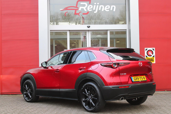 Mazda CX-30 2.0 e-SkyActiv-G M Hybrid 150PK AUTOMAAT NAGISA | ELEKTRISCH VERSTELBARE VOORSTOELEN | BESTUURDERSSTOEL MET GEHEUGENFUNCTIE | STOELVERWARMING | BOSE AUDIO SYSTEM | FULL LED KOPLAMPEN | HEAD UP DISPLAY GEKOPPELD AAN STOELGEHEUGEN | CLIMATE CONTROL | DRAADLOOS APPLE CARPLAY/ANDROID AUTO | NAVIGATIE | DODEHOEK DETECTIE | ELEKTRISCHE BEDIENBARE ACHTERKLEP | DRAADLOZE TELEFOON LADER | ADAPTIVE CRUISE CONTROL | KEYLESS ENTRY/START | SPORT PAKKET |