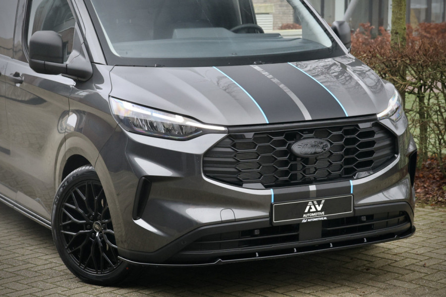 Ford Transit Custom 320 2.0 TDCI 170PK L2H1 AUT Raptor Edition | BPM VRIJ | ACC | Blind Spot | Camera | CarPlay | Lane Assist | Navigatie | 3-Zitter | Verlengde fabrieksgarantie tot 09-2029