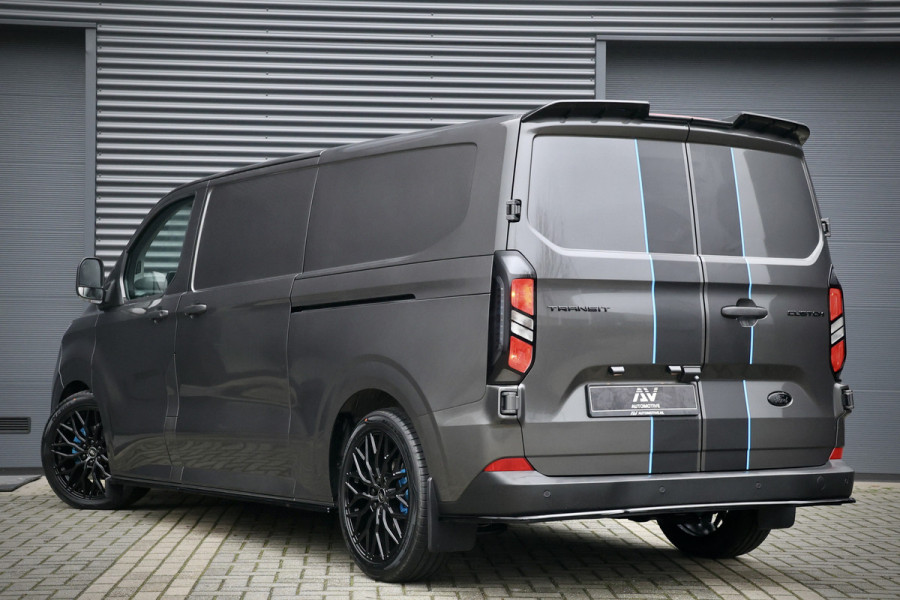 Ford Transit Custom 320 2.0 TDCI 170PK L2H1 AUT Raptor Edition | BPM VRIJ | ACC | Blind Spot | Camera | CarPlay | Lane Assist | L+R Schuifdeur | Nav | 3-Zitter | Verlengde fabrieksgarantie tot 09-2029