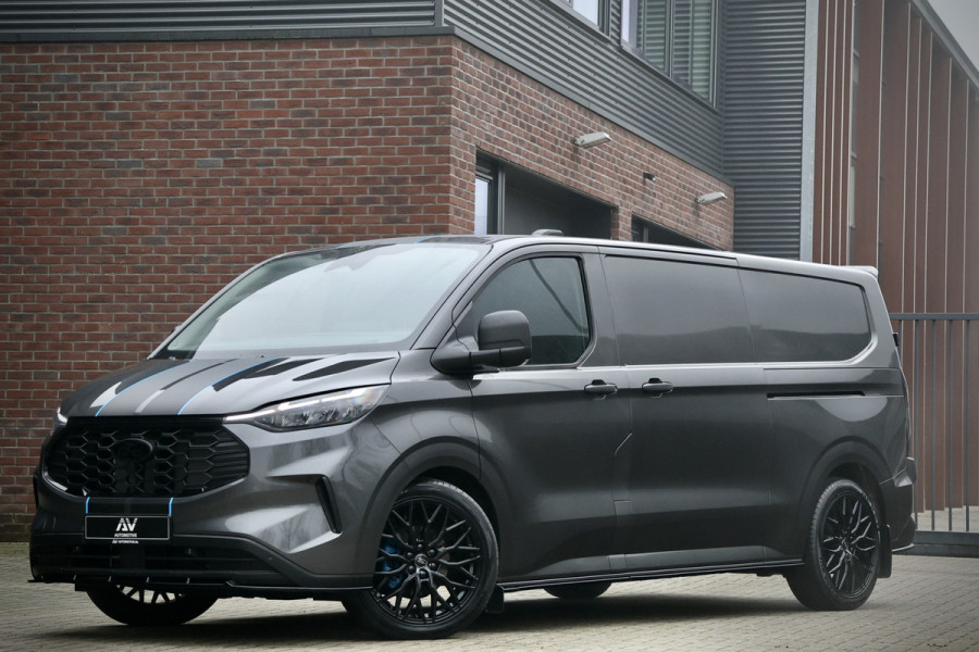 Ford Transit Custom 320 2.0 TDCI 170PK L2H1 AUT Raptor Edition | BPM VRIJ | ACC | Blind Spot | Camera | CarPlay | Lane Assist | L+R Schuifdeur | Nav | 3-Zitter | Verlengde fabrieksgarantie tot 09-2029