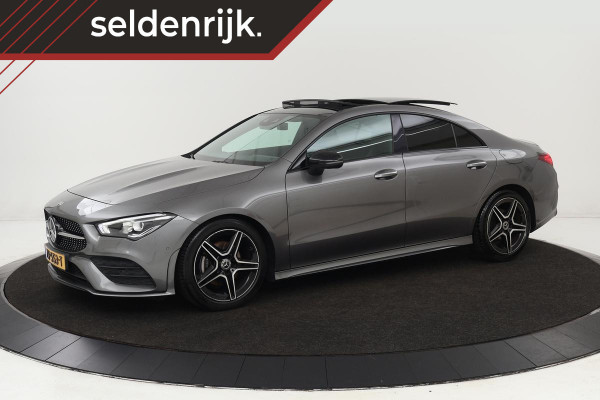 Mercedes-Benz CLA-Klasse 180 AMG | Panoramadak | Stoelverwarming | Camera | Sfeerverlichting | Half leder | Navigatie | Full LED | Climate control