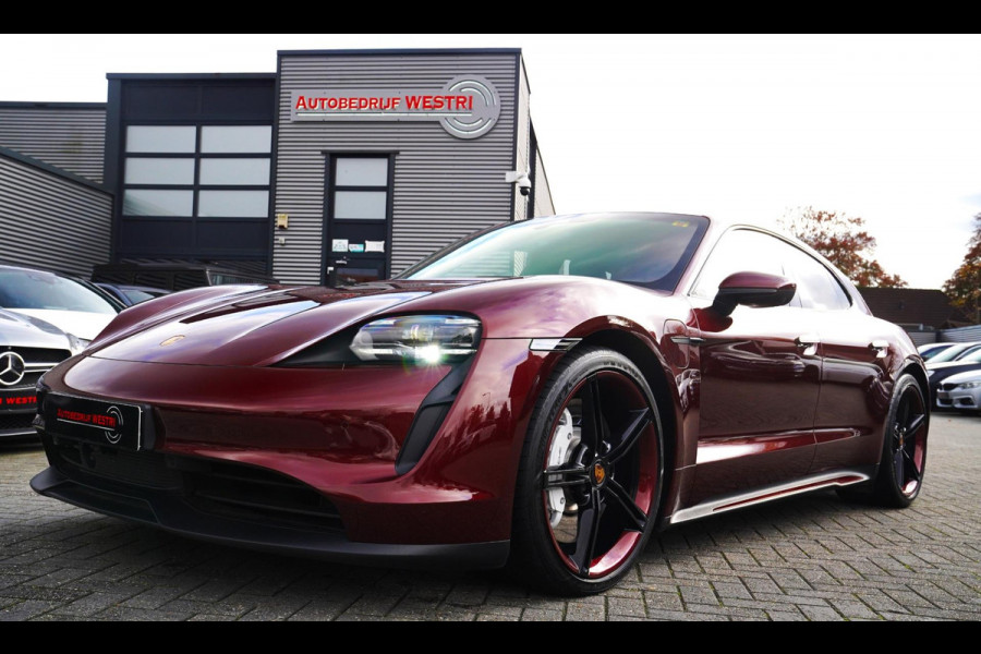 Porsche Taycan Sport Turismo 93 kWh 381PK | 360 Camera | Bose Sound system | Luxe leder | Luchtvering | Unieke kleur |