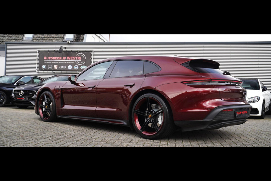 Porsche Taycan Sport Turismo 93 kWh 381PK | 360 Camera | Bose Sound system | Luxe leder | Luchtvering | Unieke kleur |