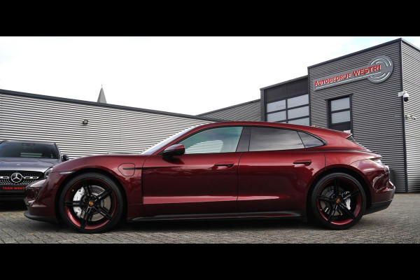 Porsche Taycan Sport Turismo 93 kWh 381PK | 360 Camera | Bose Sound system | Luxe leder | Luchtvering | Unieke kleur |