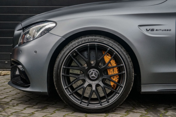 Mercedes-Benz C-Klasse -klasse C63S AMG Pano/Burm/Perf-zetels/Ceramic/Memory/360/Night