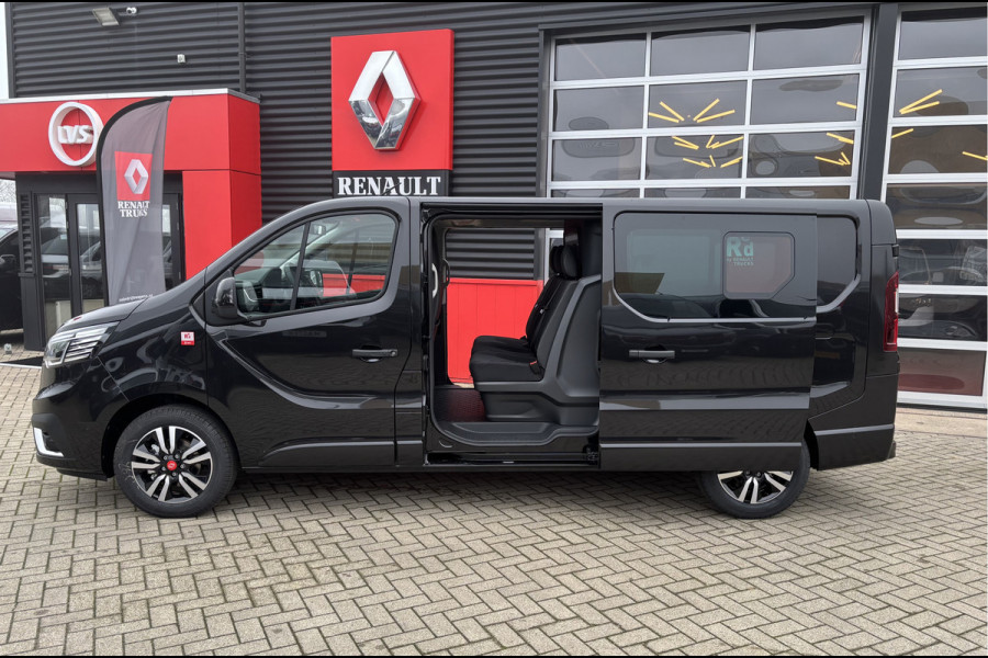 Renault Trafic Exclusive T30 2.0 dCi 150 PK L2H1 Dubbele cabine 17 inch velgen, Trekhaak, Apple Carplay