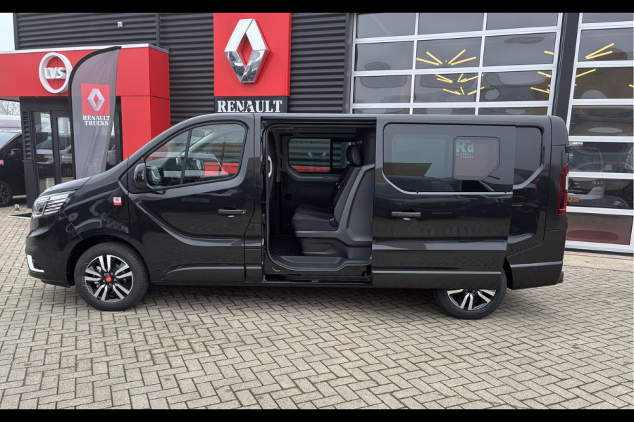 Renault Trafic Exclusive T30 2.0 dCi 150 PK L2H1 Dubbele cabine 17 inch velgen, Trekhaak, Apple Carplay