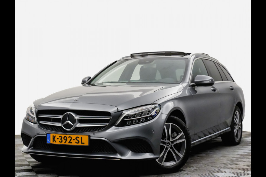 Mercedes-Benz C-Klasse Estate 300 Premium 260pk Aut9 Plus Pack (sfeerverlichting,keyless,360,matrix,panodak,leer)