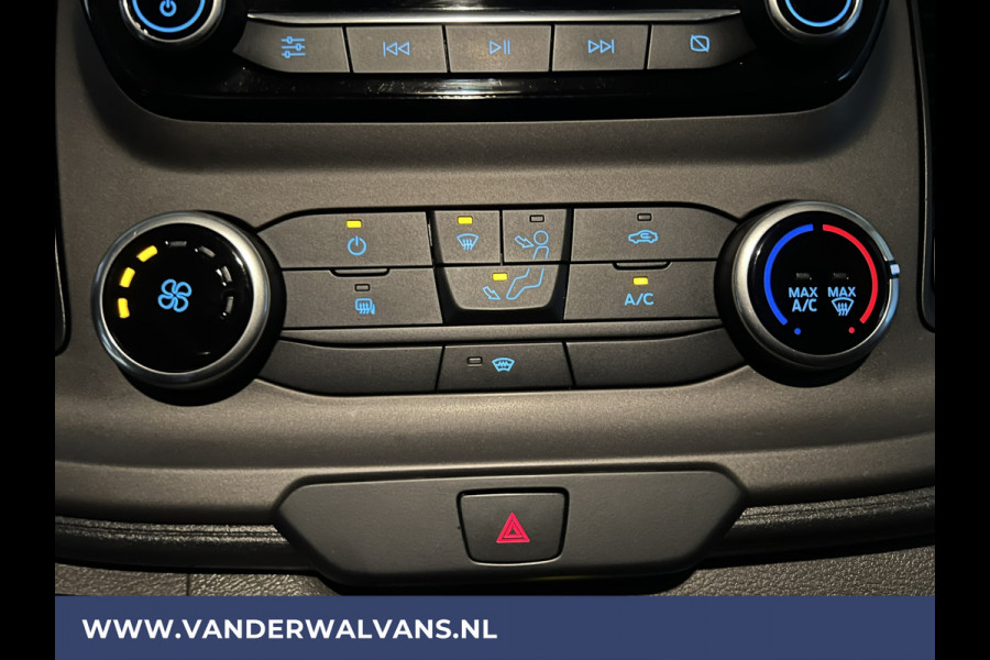 Ford Transit Custom 2.0 TDCI **BPM VRIJ voor de Ondernemer** L2H1 Euro6 Airco | Navigatie | Imperiaal | 2800kg Trekhaak | Camera | LED Apple Carplay, Android Auto, Verwarmde voorruit, Cruisecontrol, Parkeersensoren, Bijrijdersbank