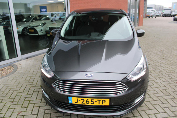 Ford C-MAX 1.0 EcoBoost 125 PK Titanium | Trekhaak | 17 INCH Lichtmetalen Velgen | Camera | Winterpack | Half leder | Xenon | Navigatie | Cruise Control