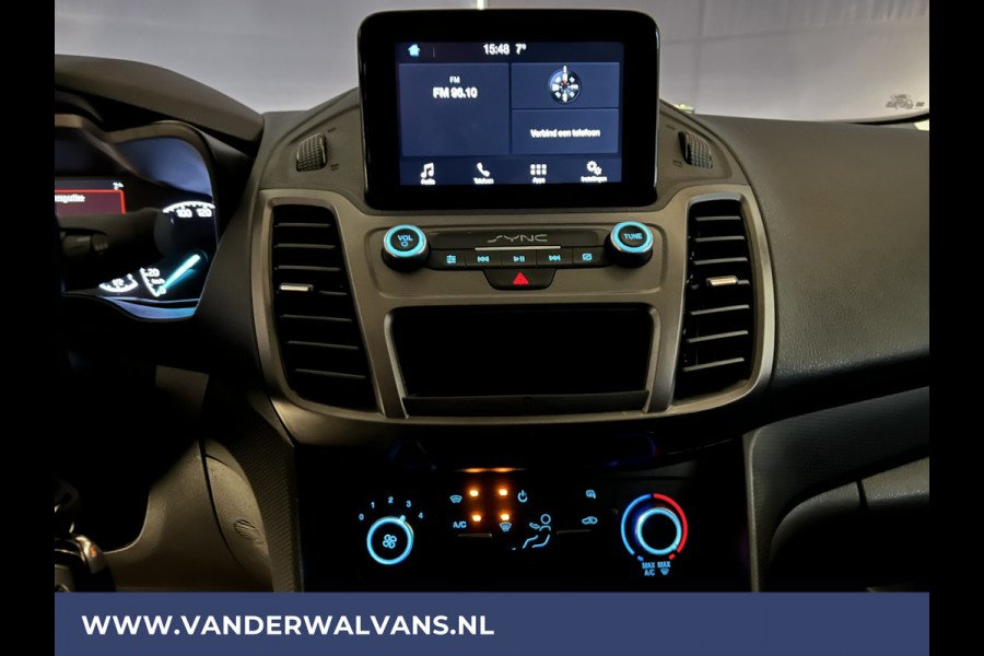 Ford Transit Connect 1.5 EcoBlue **BPM VRIJ voor de Ondernemer** L1H1 Euro6 Airco | 3-Zits | Camera | Trekhaak | Android Auto Verwarmde voorruit, Cruisecontrol, Bijrijdersbank