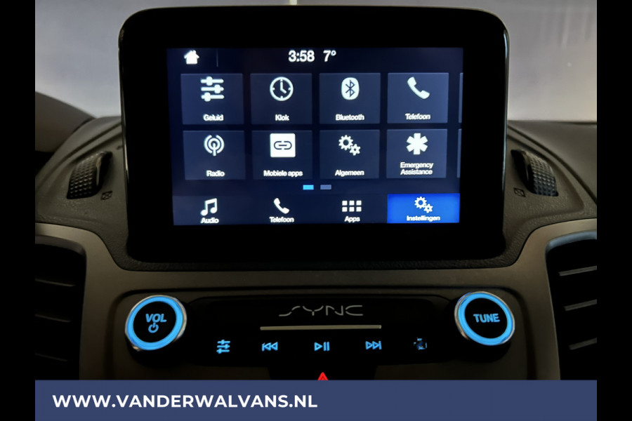 Ford Transit Connect 1.5 EcoBlue **BPM VRIJ voor de Ondernemer** L1H1 Euro6 Airco | 3-Zits | Camera | Trekhaak | Cruisecontrol Parkeersensoren, Verwarmde voorruit, Bijrijdersbank