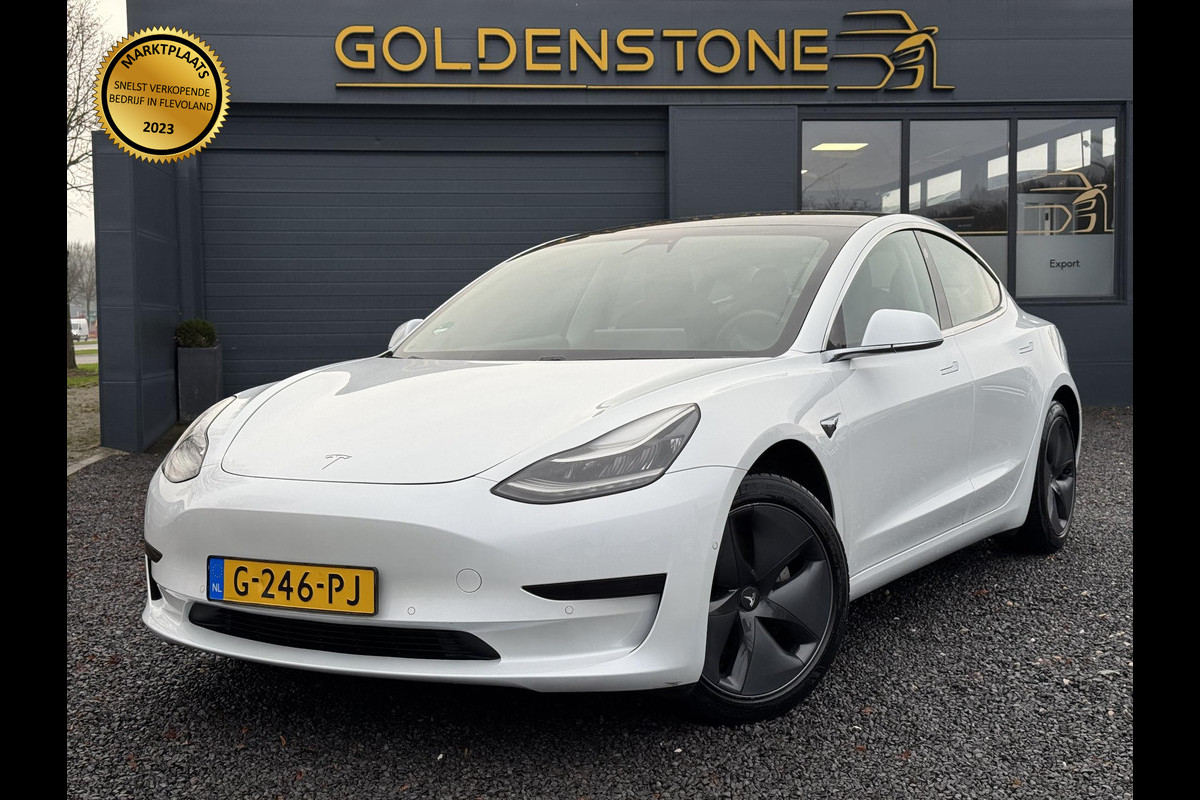 Tesla Model 3 Standard RWD Plus 60 kWh 1e Eigenaar,Panodak,Leder,Afn.Trekhaak,Adaptive Cruise,NL Auto,N.A.P,APK tot 11-2025