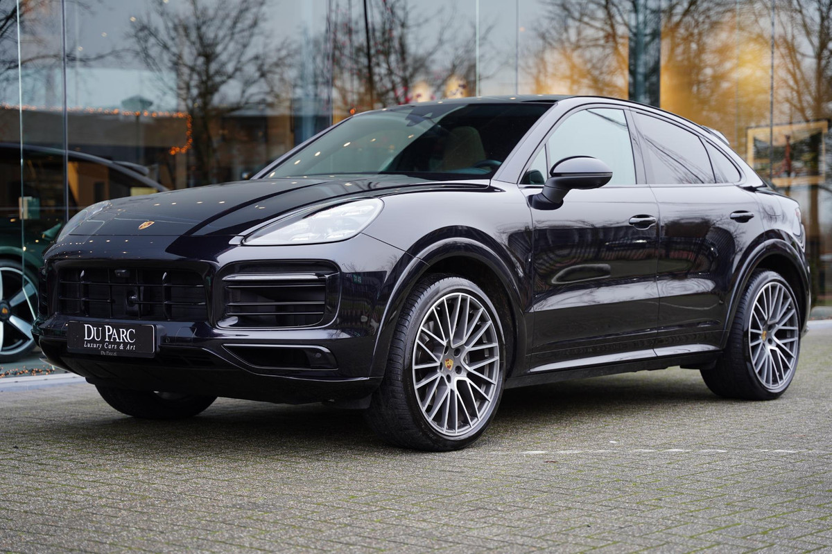 Porsche Cayenne Coupé 3.0 E-Hybrid Platinum Edition Panoramadak Beige Leder