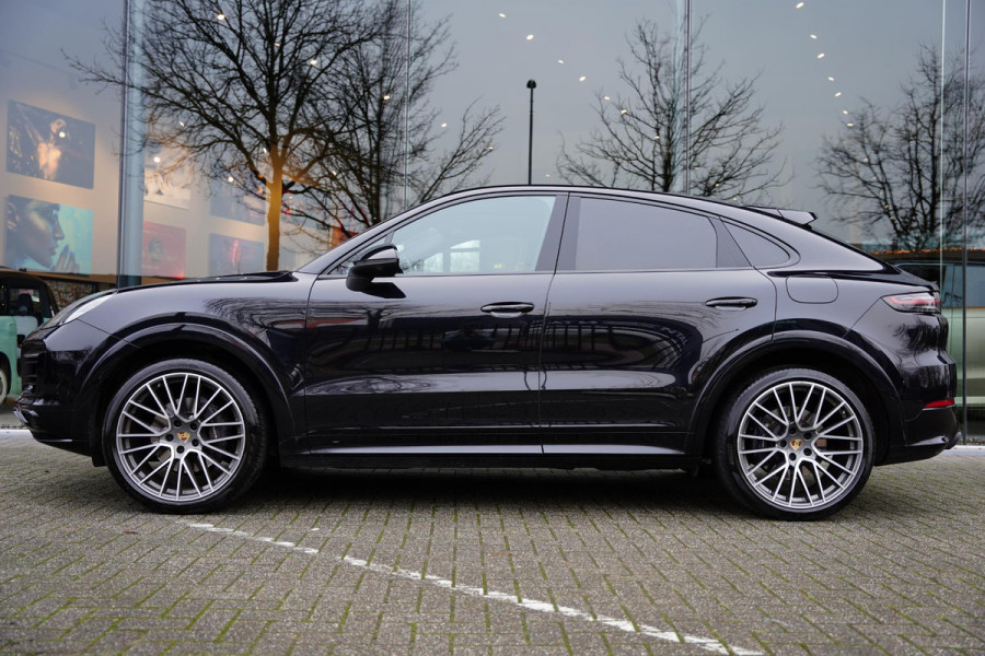 Porsche Cayenne Coupé 3.0 E-Hybrid Platinum Edition Panoramadak Beige Leder