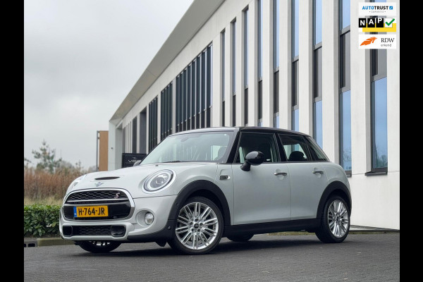 MINI Mini 2.0 Cooper S 192 PK Chili, 5 deurs,stoelverwarming, navigatie, climaat control,parelmoer