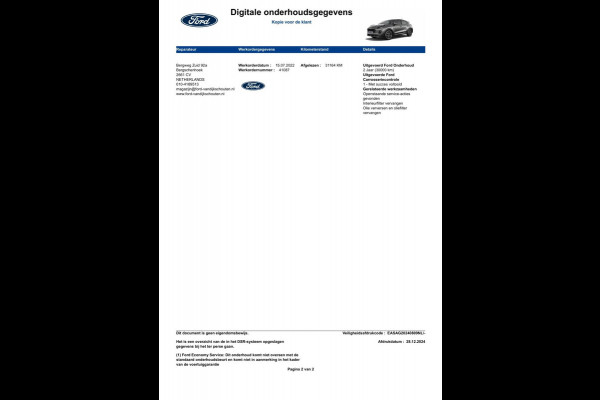 Ford Puma 1.0 EcoBoost Hybrid ST-Line | Navi, Stoel+Stuurverw., MassageStoelen, Carplay/Android, Climate, Verw.Voorruit, Cruise |