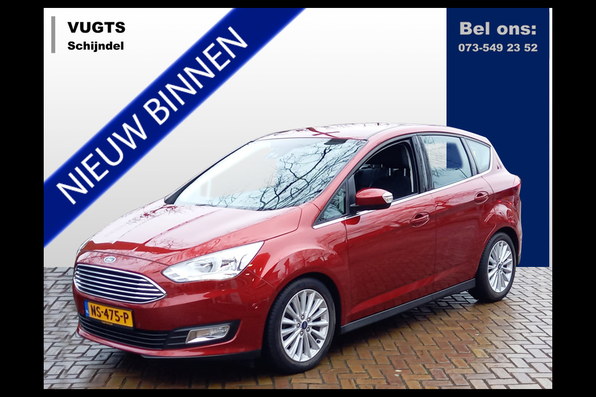 Ford C-MAX 1.5 EcoBoost 150-pk Titanium Automaat 1500 kg geremd aanhangwagen gewicht