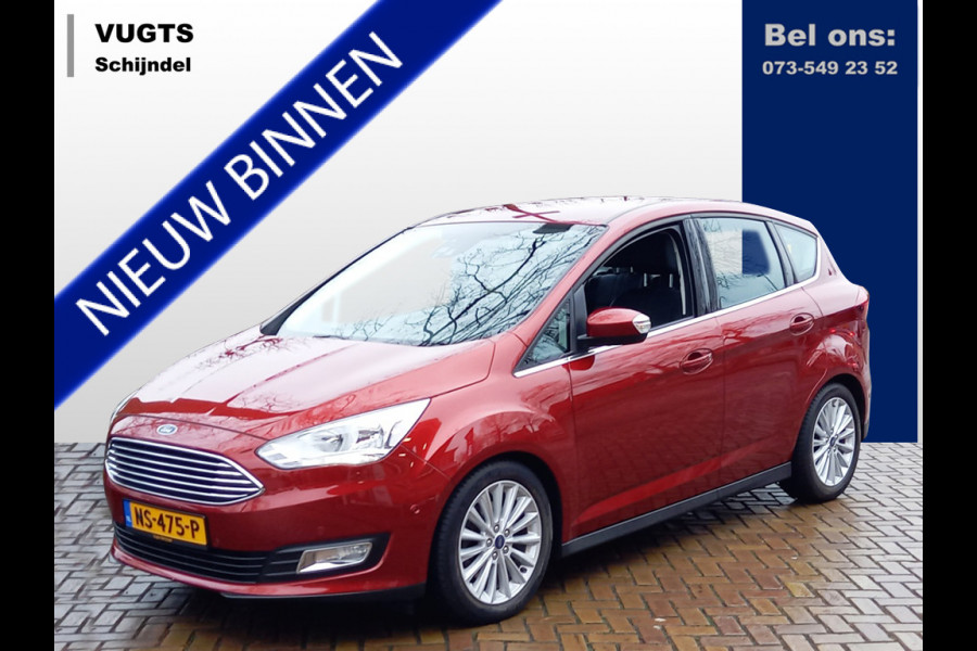 Ford C-MAX 1.5 EcoBoost 150-pk Titanium Automaat 1500 kg geremd aanhangwagen gewicht