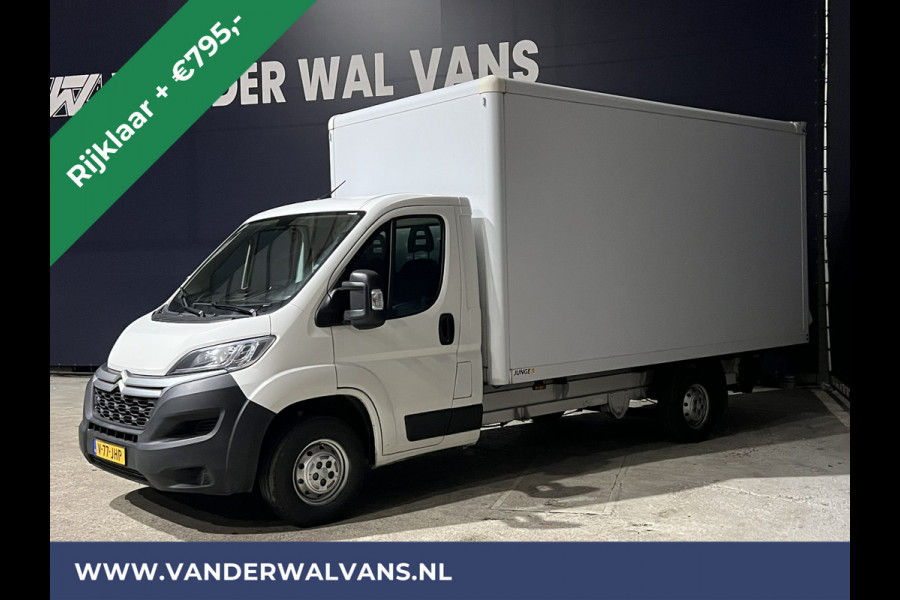 Citroën Jumper 2.2 BlueHDi 141pk **BPM VRIJ voor de Ondernemer** Bakwagen Laadklep RIJKLAAR Euro6 Airco | 1075kg laadvermogen Bijrijdersbank