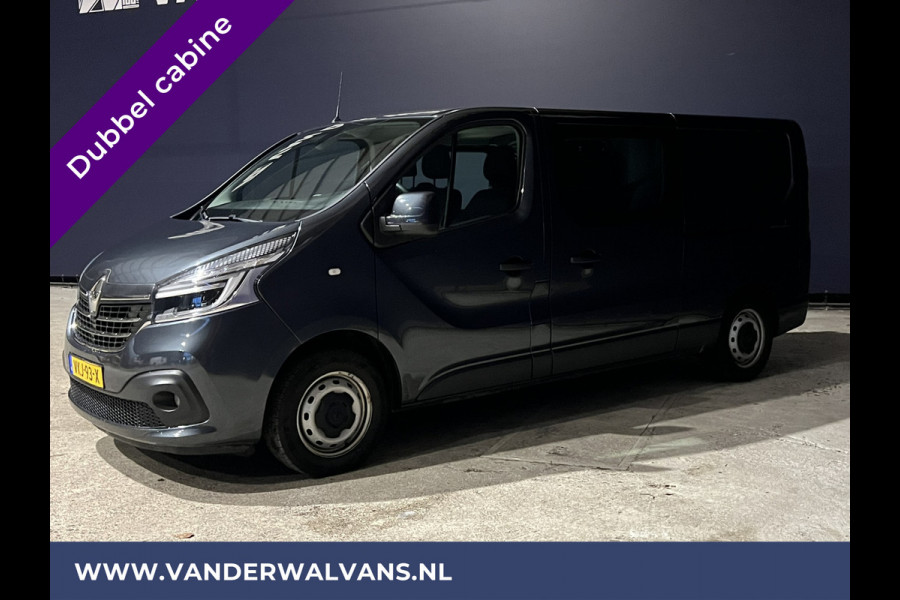 Renault Trafic 2.0 dCi 120pk L2H1 Dubbele Cabine Euro6 Airco | 6-Zits | Navigatie | 2x zijdeur | LED | Camera Cruisecontrol, Parkeersensoren, Trekhaak