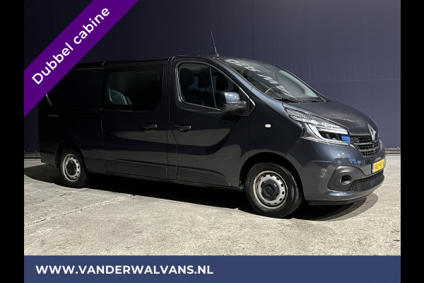 Renault Trafic 2.0 dCi 120pk L2H1 Dubbele Cabine Euro6 Airco | 6-Zits | Navigatie | 2x zijdeur | LED | Camera Cruisecontrol, Parkeersensoren, Trekhaak