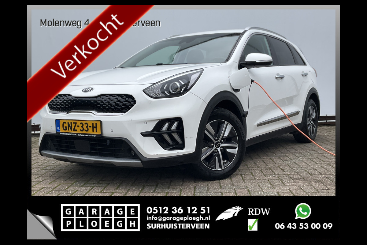 Kia Niro 1.6 GDi PHEV DynamicLine Adap.Cruise Nav/Cam Stoel/Stuurverw. Voll.onderhouden!