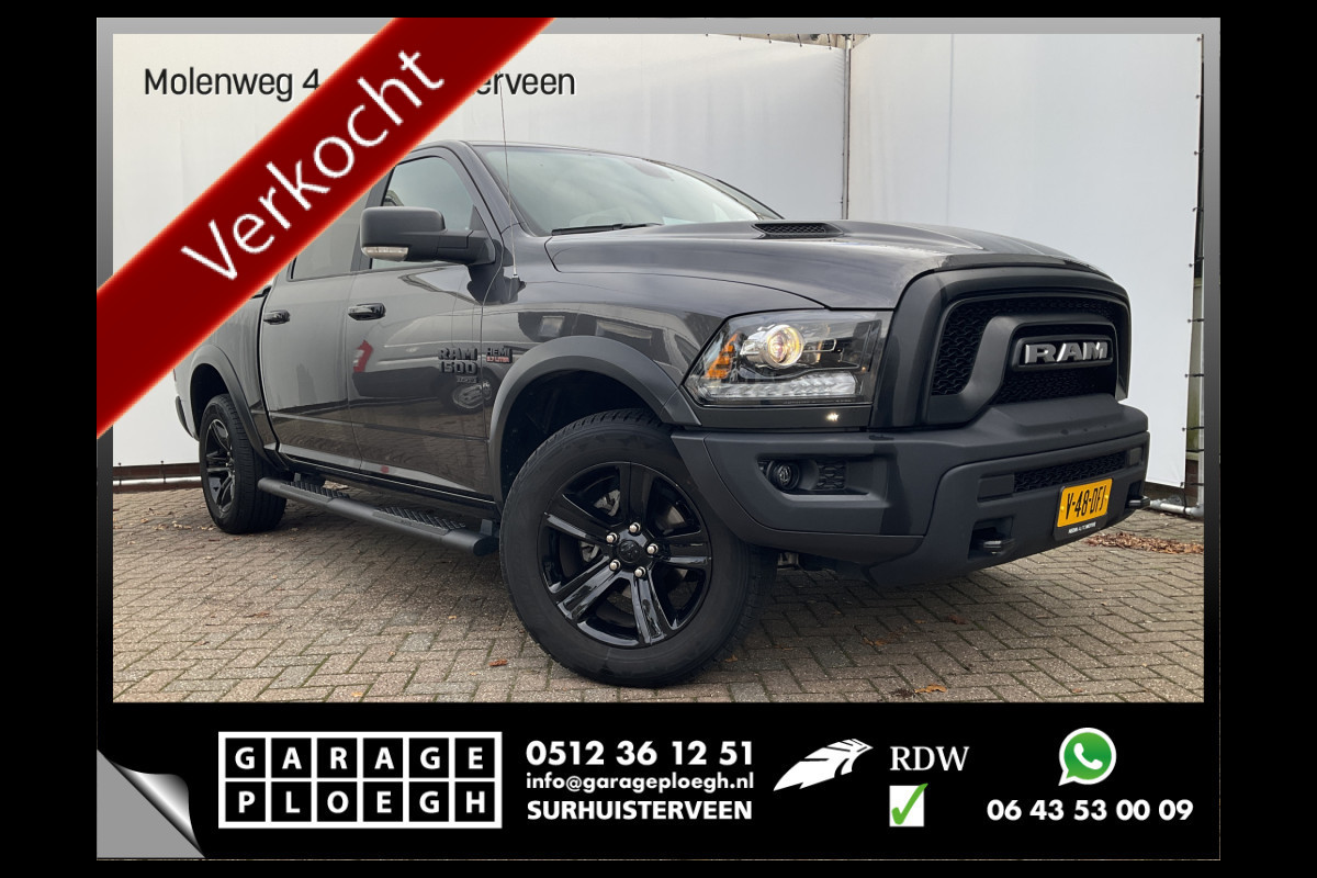 Dodge Ram 1500 5-Pers 5.7 V8 REBEL 4x4 WARLOCK Pano.dak Nav/Cam Stoel/stuurverw. Vol Opties!