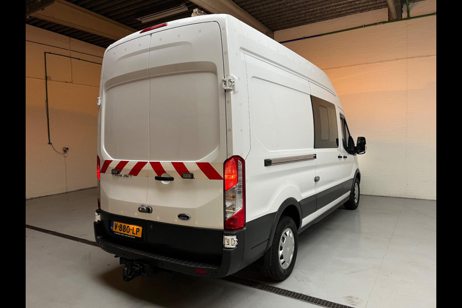 Ford Transit 350 SERVICEWAGEN 2.0 TDCI 130PK EURO6 L3H3 VICTRON V230 SORTIMO INRICHTING AIRCO STANDKACHEL TREKHAAK RIJKLAARPRIJS!