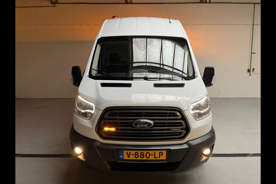 Ford Transit 350 SERVICEWAGEN 2.0 TDCI 130PK EURO6 L3H3 VICTRON V230 SORTIMO INRICHTING AIRCO STANDKACHEL TREKHAAK RIJKLAARPRIJS!