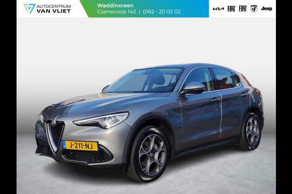 Alfa Romeo Stelvio 2.0 Turbo Aut. AWD 200pk Super | Schuif/Kantel dak | Trekhaak | Leder | Navi | Elek. Stoelen