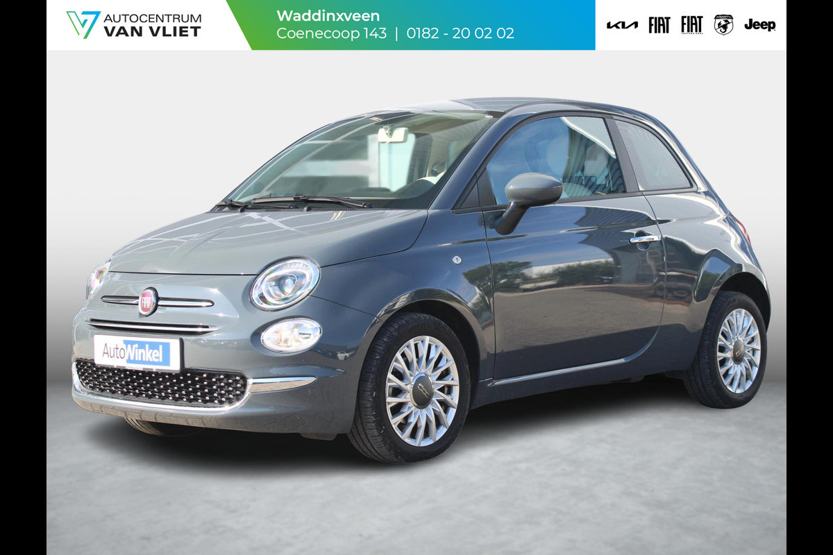 Fiat 500 Hybrid Lounge | Airco | Cruise | Apple Carplay | 15" | Priv. glass