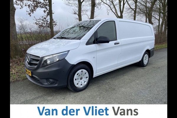 Mercedes-Benz Vito 116 CDI 164pk E6 XL BPM Vrij! Lease €325 p/m, Airco, Navi+Camera, Trekhaak, Inrichting, PDC, Onderhoudshistorie aanwezig