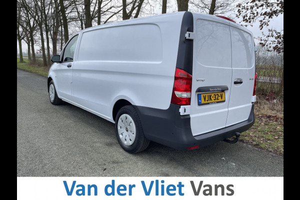 Mercedes-Benz Vito 116 CDI 164pk E6 XL BPM Vrij! Lease €325 p/m, Airco, Navi+Camera, Trekhaak, Inrichting, PDC, Onderhoudshistorie aanwezig