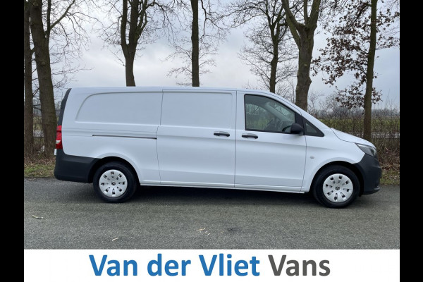 Mercedes-Benz Vito 116 CDI 164pk E6 XL BPM Vrij! Lease €325 p/m, Airco, Navi+Camera, Trekhaak, Inrichting, PDC, Onderhoudshistorie aanwezig