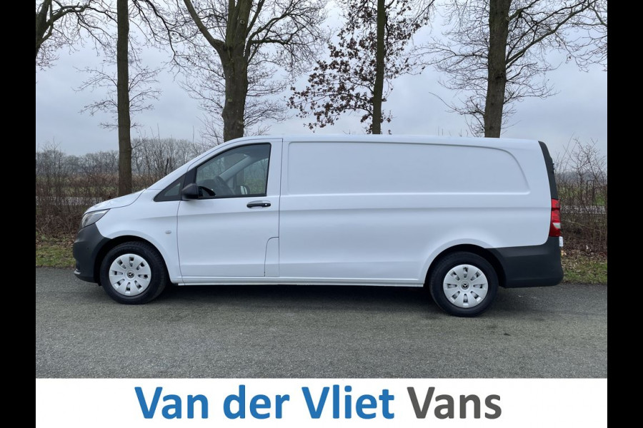 Mercedes-Benz Vito 116 CDI 164pk E6 XL BPM Vrij! Lease €325 p/m, Airco, Navi+Camera, Trekhaak, Inrichting, PDC, Onderhoudshistorie aanwezig