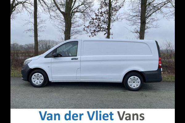 Mercedes-Benz Vito 116 CDI 164pk E6 XL BPM Vrij! Lease €325 p/m, Airco, Navi+Camera, Trekhaak, Inrichting, PDC, Onderhoudshistorie aanwezig