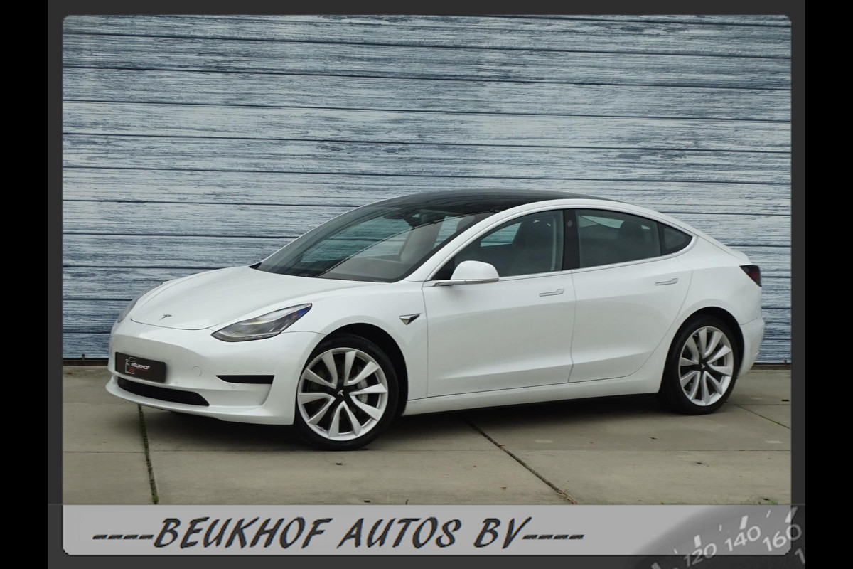 Tesla Model 3 Standard RWD 2020 Pano 19 inch Velgen 360Cam