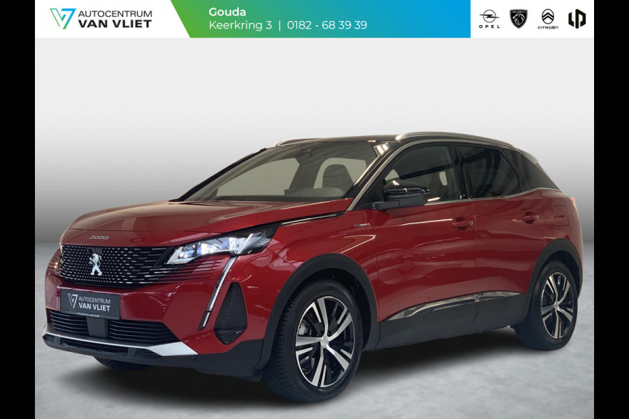 Peugeot 3008 1.6 HYbrid4 300 GT | Navigatie | Apple Carplay/Android Auto | Stoelverwarming | Achteruitrijcamera |