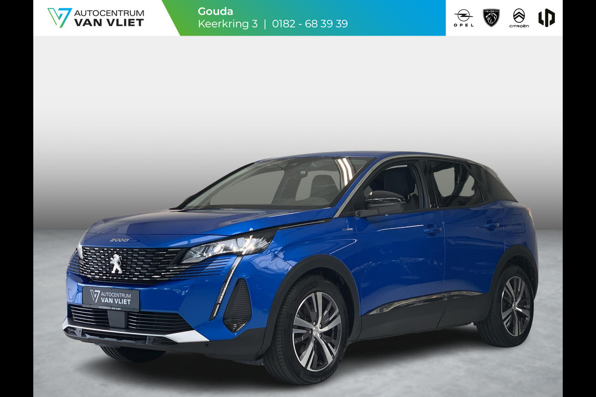 Peugeot 3008 1.6 HYbrid 225 Blue Lease Allure | Navigatie | Parkeercamera achter | Stoelverwarming | Apple carplay/Android auto |