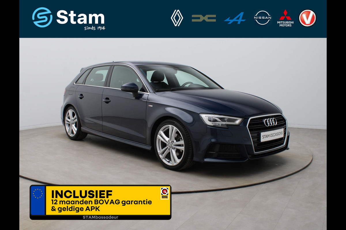 Audi A3 Sportback 150pk 35 TFSI CoD Advance Sport S-Tronic/AUTOMAAT Carplay | Climate | Navi | Parksens. v+a | Stoelverwarming | 18" Velgen