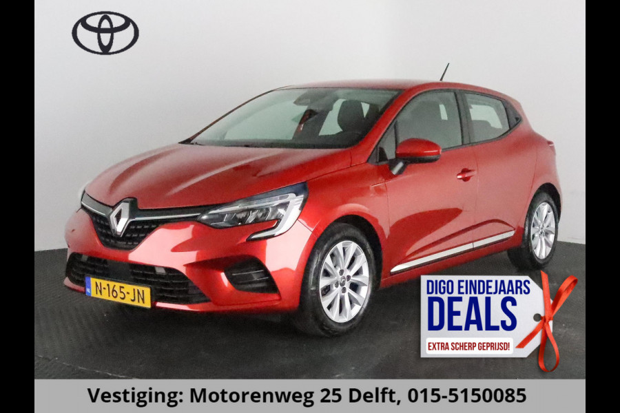 Renault Clio 1.0 TCE BI-FUEL ZEN BIJNA 2022 TOT 2 JR GARANTIE* Apple/Android auto. Cruise Control. Airco. Bleutooth. ECT