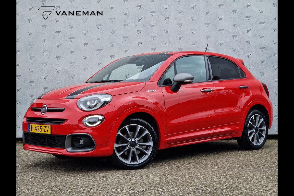 Fiat 500X 1.3 GSE Sport Automaat | Stoelverwarming | Clima | Cruise | DAB | Camera | Navi | Apple Carplay / Android Auto |