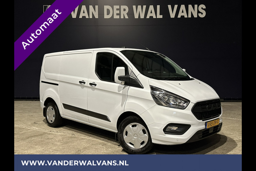 Ford Transit Custom 2.0 TDCI 130pk Automaat **BPM VRIJ voor de Ondernemer** L1H1 Euro6 Airco | Camera | LED | Apple Carplay Android Auto, Cruisecontrol, Parkeersensoren, Trekhaak, Verwarmde voorruit, Bijrijdersbank