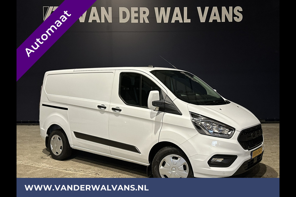 Ford Transit Custom 2.0 TDCI 130pk Automaat **BPM VRIJ voor de Ondernemer** L1H1 Euro6 Airco | Camera | LED | Apple Carplay Cruisecontrol, Parkeersensoren, Trekhaak, Verwarmde voorruit, Bijrijdersbank