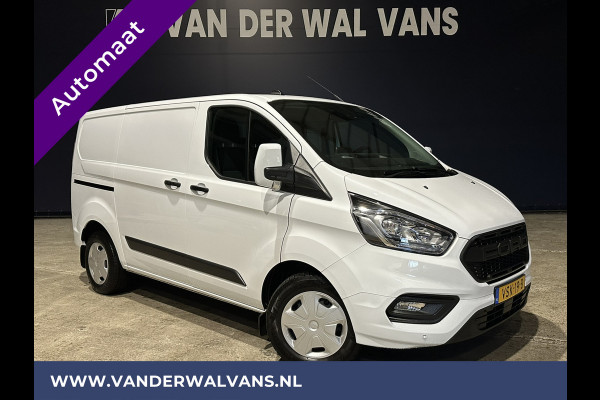 Ford Transit Custom 2.0 TDCI 130pk Automaat L1H1 Euro6 Airco | 2x zijdeur | Camera | LED | Apple Carplay Cruisecontrol, Verwarmde voorruit, Trekhaak, Parkeersensoren, Bijrijdersbank